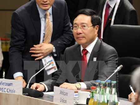 Vizepremierminister Pham Binh Minh: Internationales Völkerrecht gewährt die Stabilität der Weltlage - ảnh 1